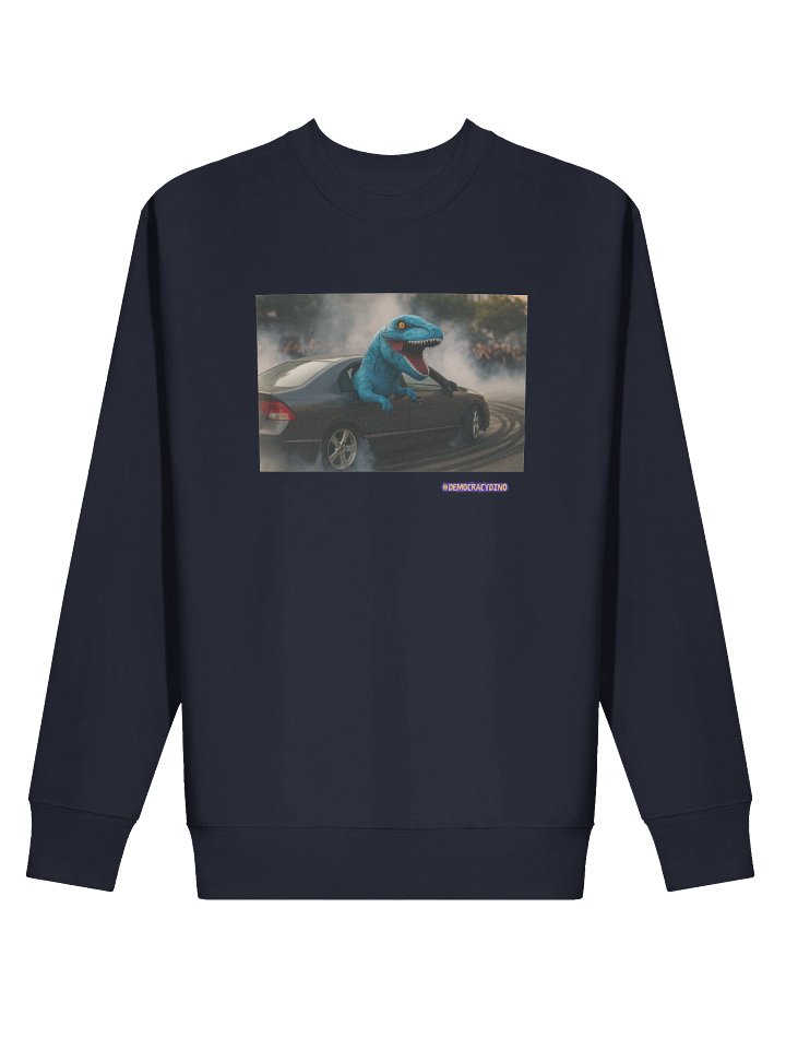 #DemocracyDino BURNOUT Sweatshirt product image (8)