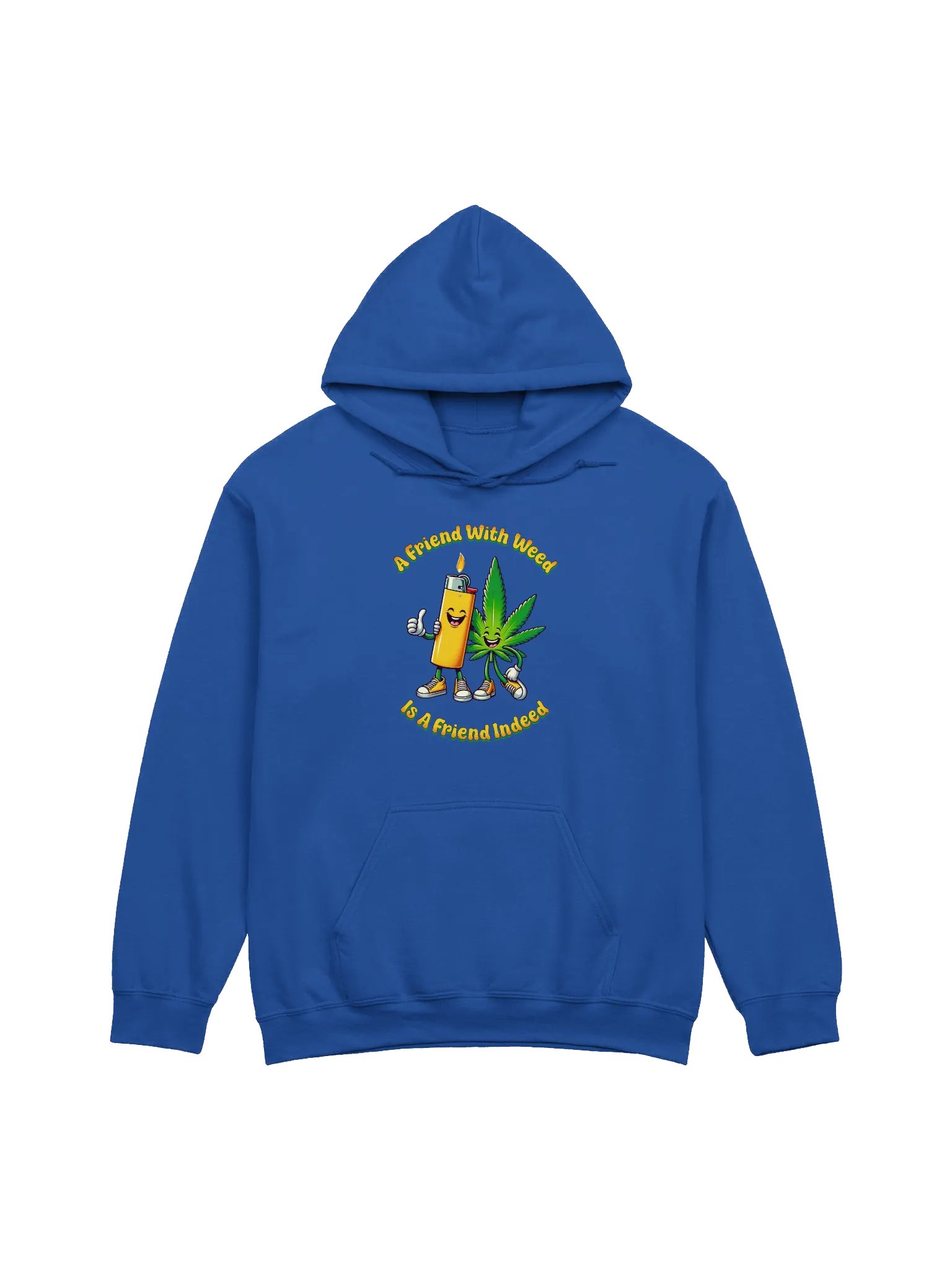 FRIEND WITH WEED INDEED HOODIE product image (1)