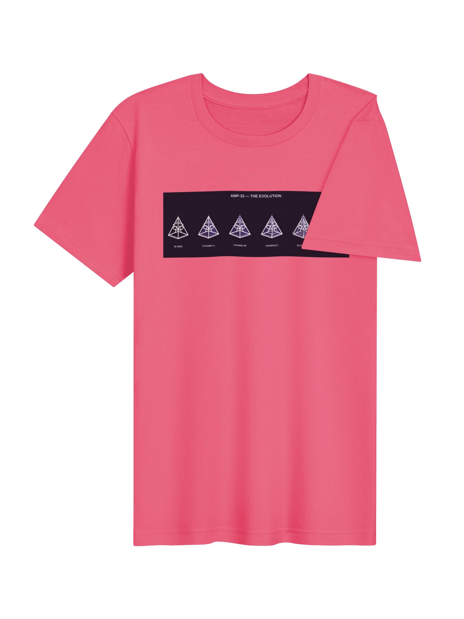 AMP-33 — The Evolution Tee — Pink product image (4)