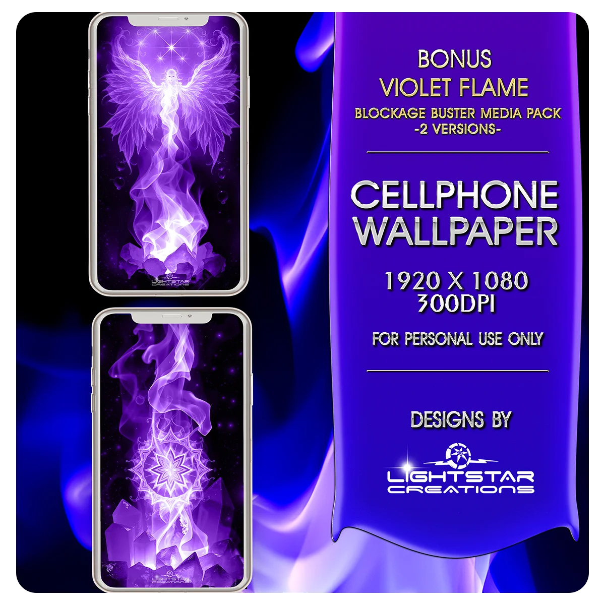 Violet Flame Blockage Buster Media Pack product image (4)