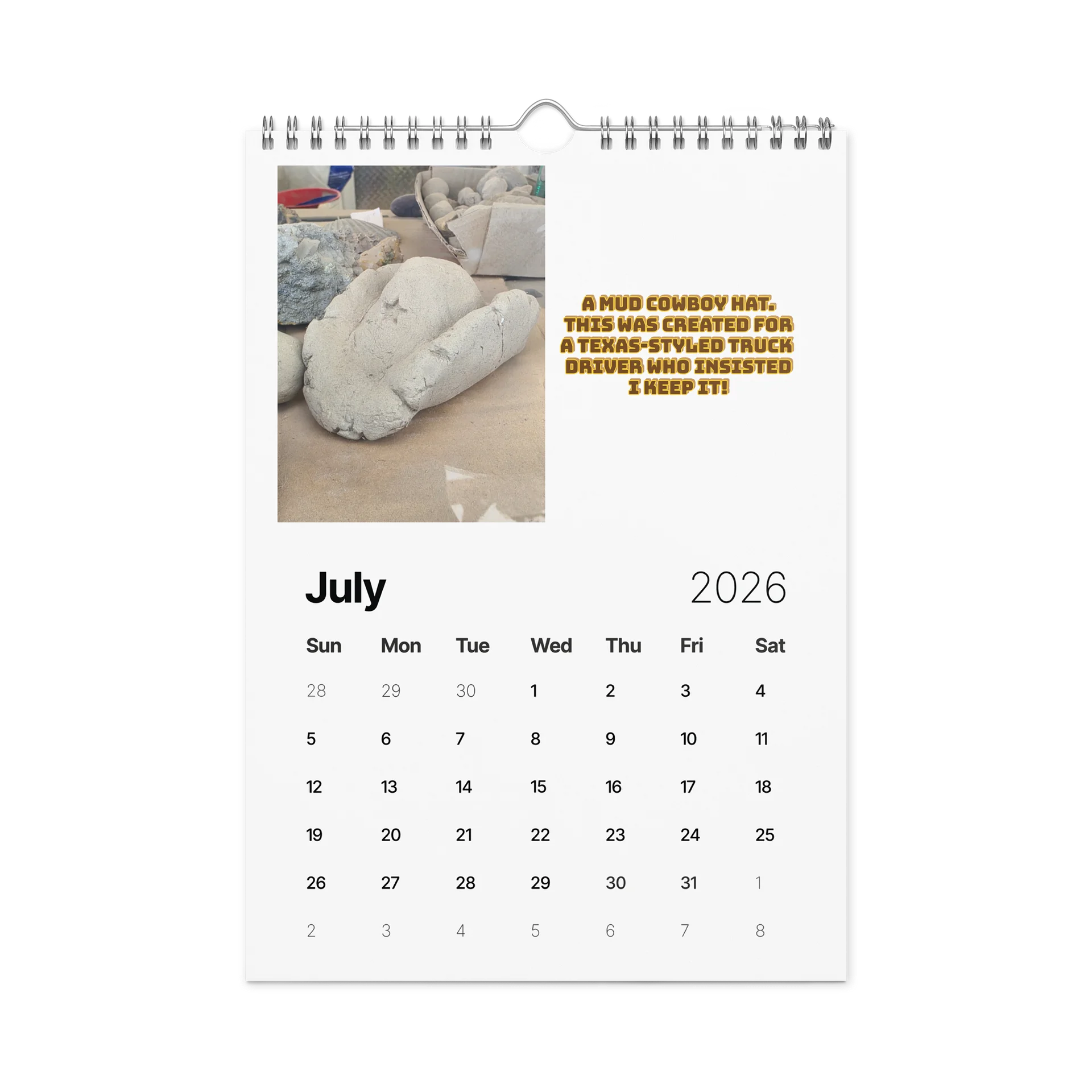Mud Museum Calendar product image (7)