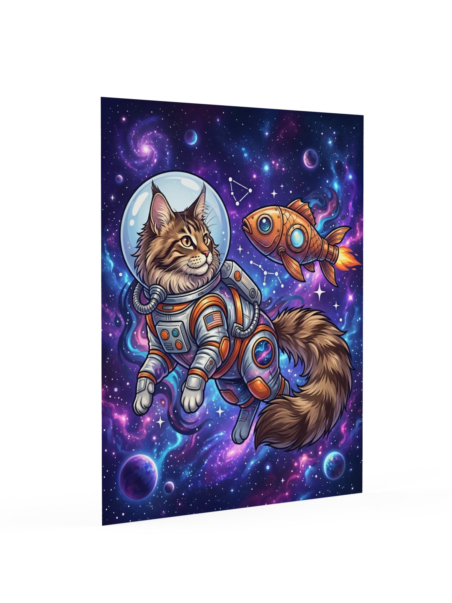 Astro Maine Coon Poster product image (16)