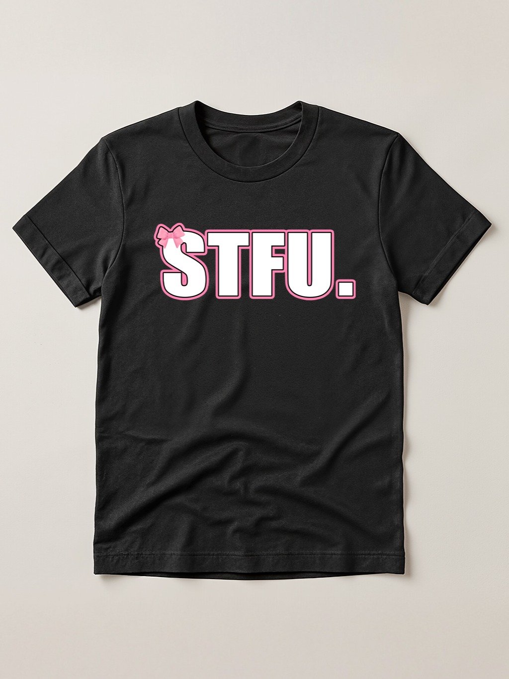 Cute Funny Stfu T-shirt product image (1)