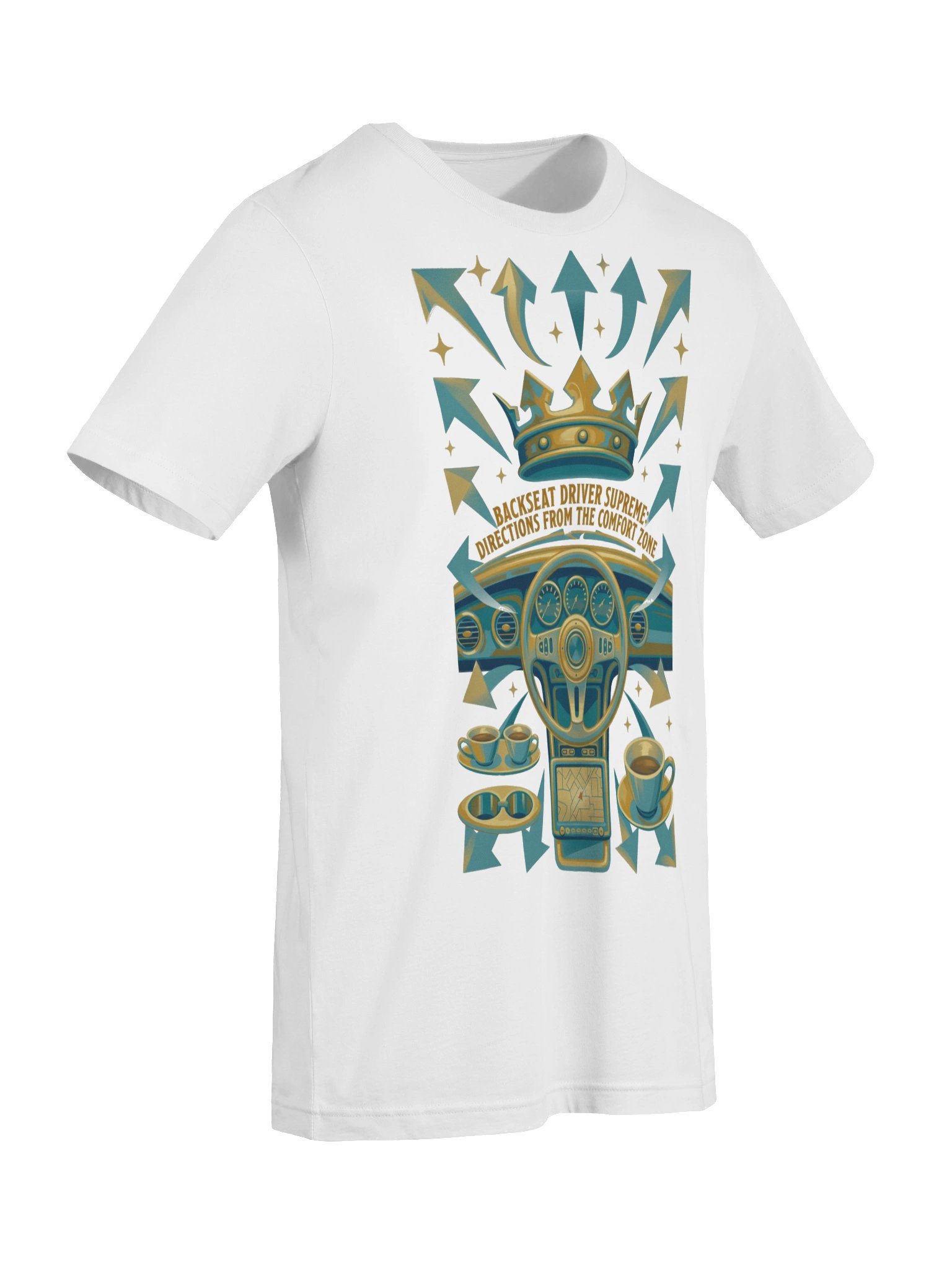 Backseat Driver Supreme T Shirt, Directions From Comfort Zone Sweatshirt, Funny Dad Gift product image (9)