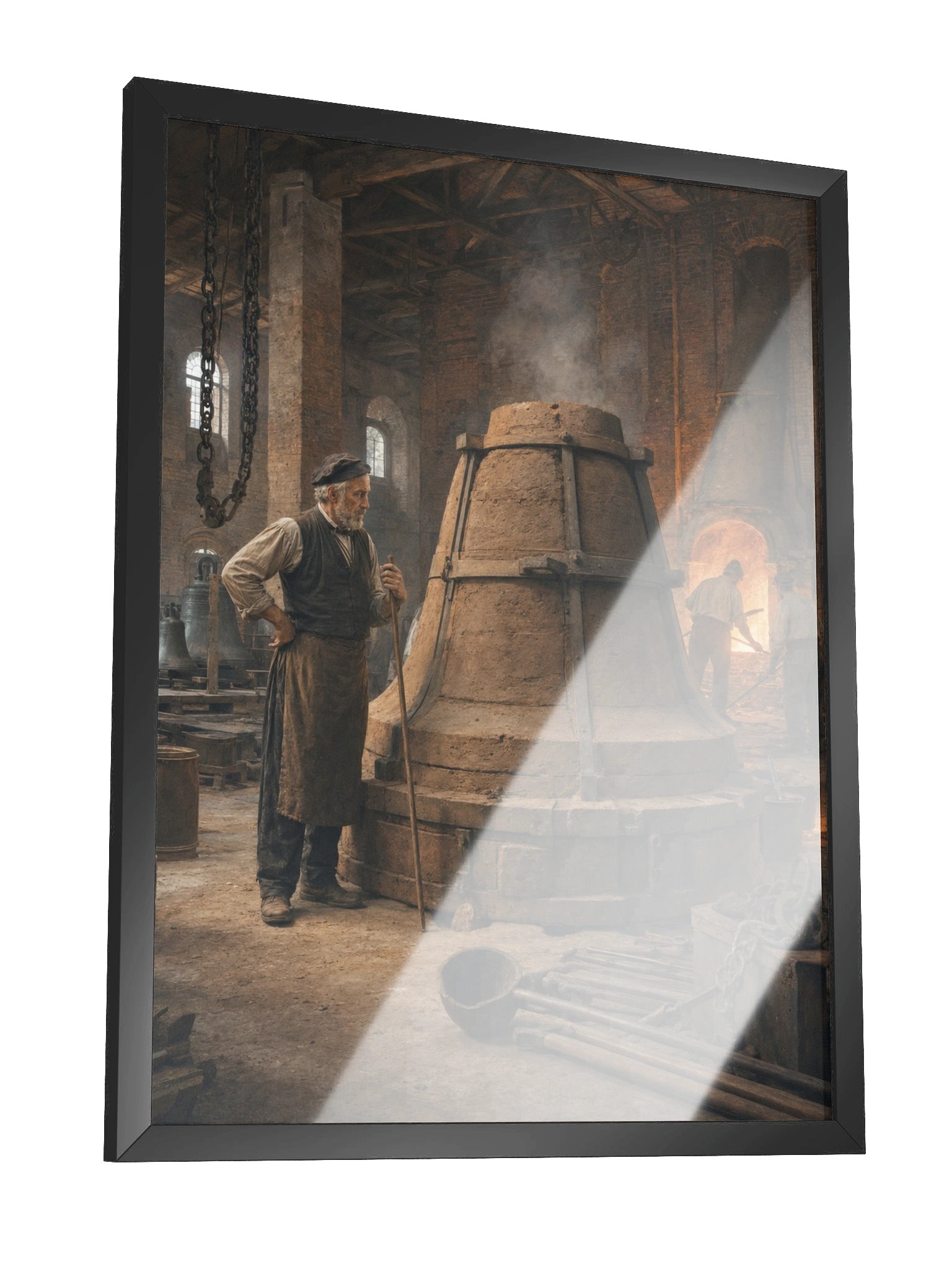 Il Fonditore di Campane — Framed Matte Art Print product image (5)