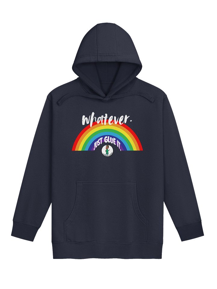 LIMITED EDITION Whatever Rainbow Dark Hoodie! product image (1)