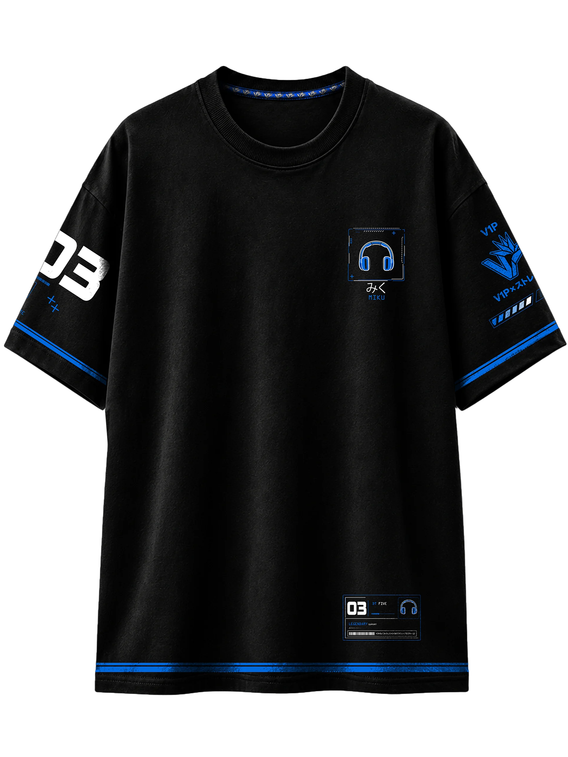 Miku Nakano Heavyweight Oversize Tee (240 GSM) product image (1)