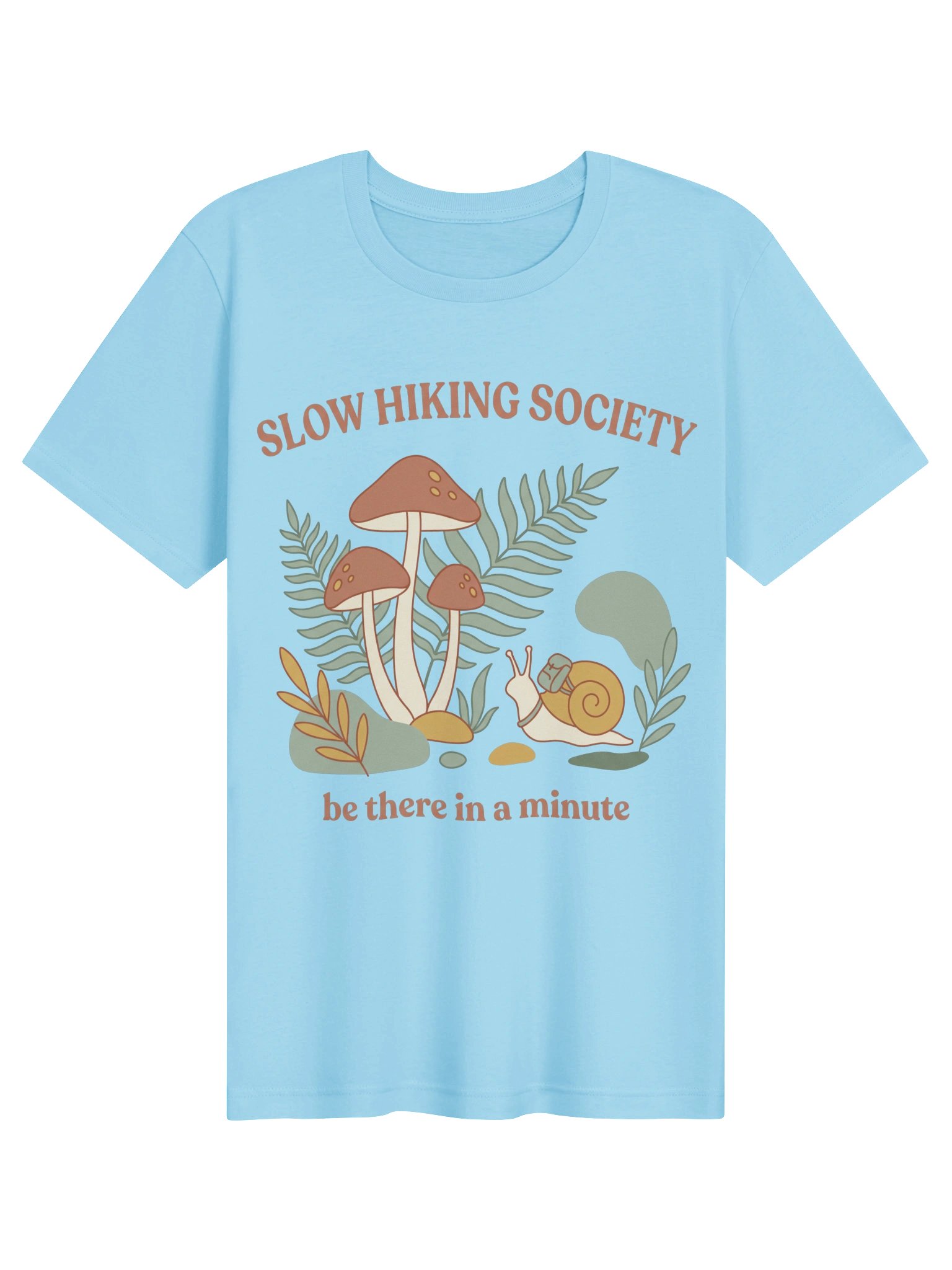 Slow Hiking Society Tee | Funny Nature Lover Hiking Shirt product image (1)