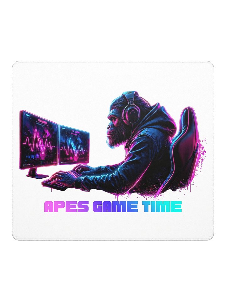 Apes Game Time Gaming Mouse Pad product image (2)