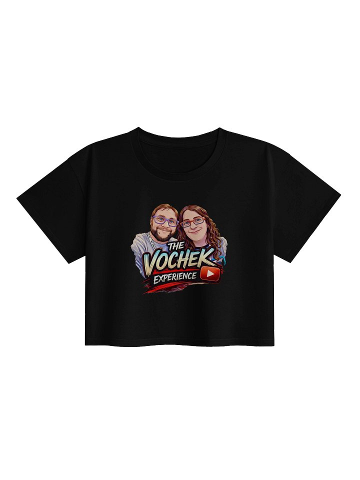 The Vochek Experience Logo Women's Premium Crop Top product image (1)