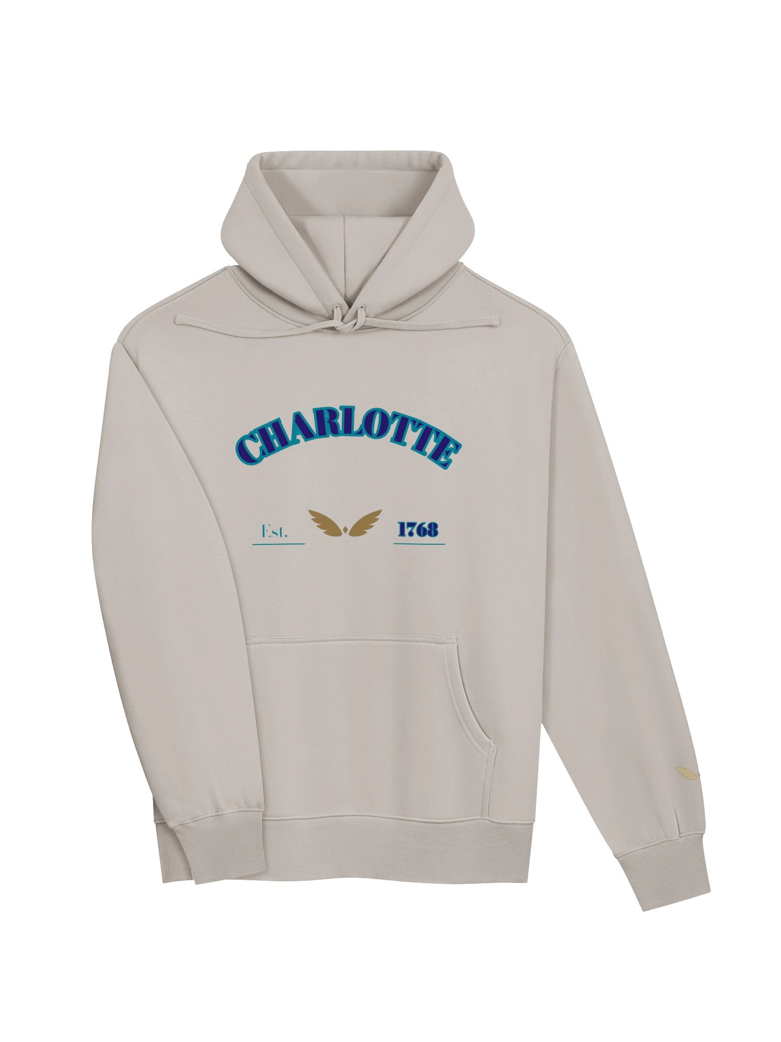 GAME DAY — Charlotte · Hoodie · Bone product image (3)