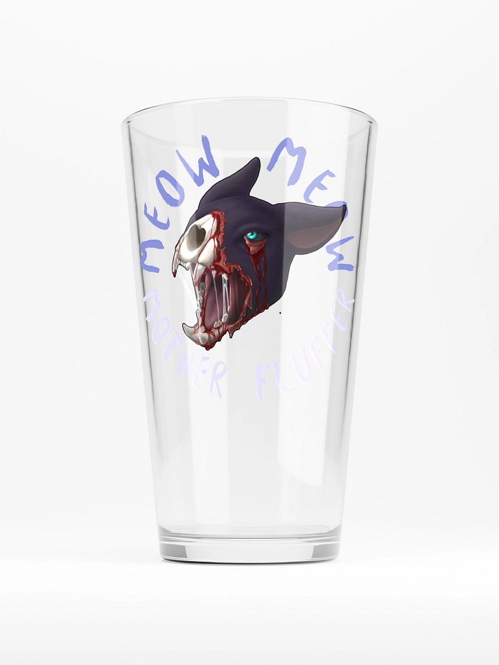 Meow Meow Motherfluffer Pint Glass product image (1)