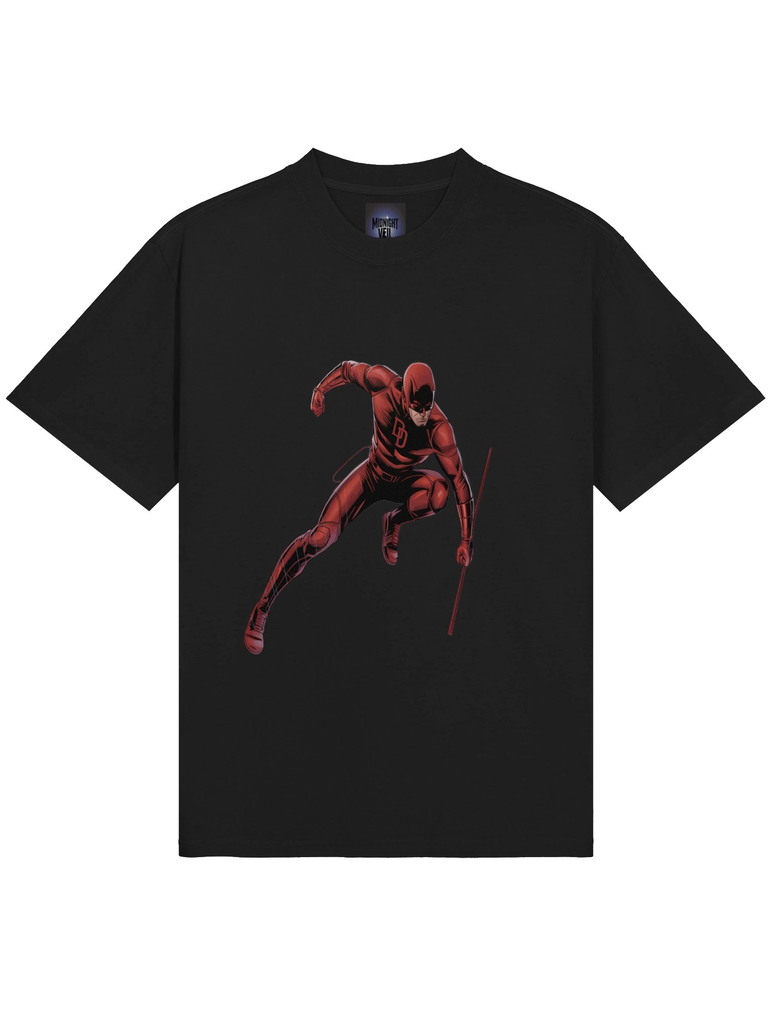 Daredevil's Fury Leap – Premium Oversized Faded T-Shirt product image (5)