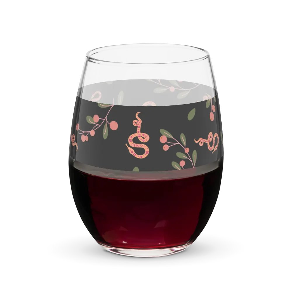 Foliage Fantasy Stemless Wine Glass product image (7)