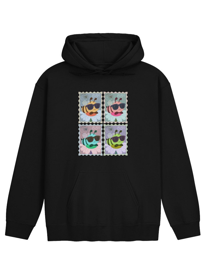 Bee Vintage Stamps Hoodie product image (3)