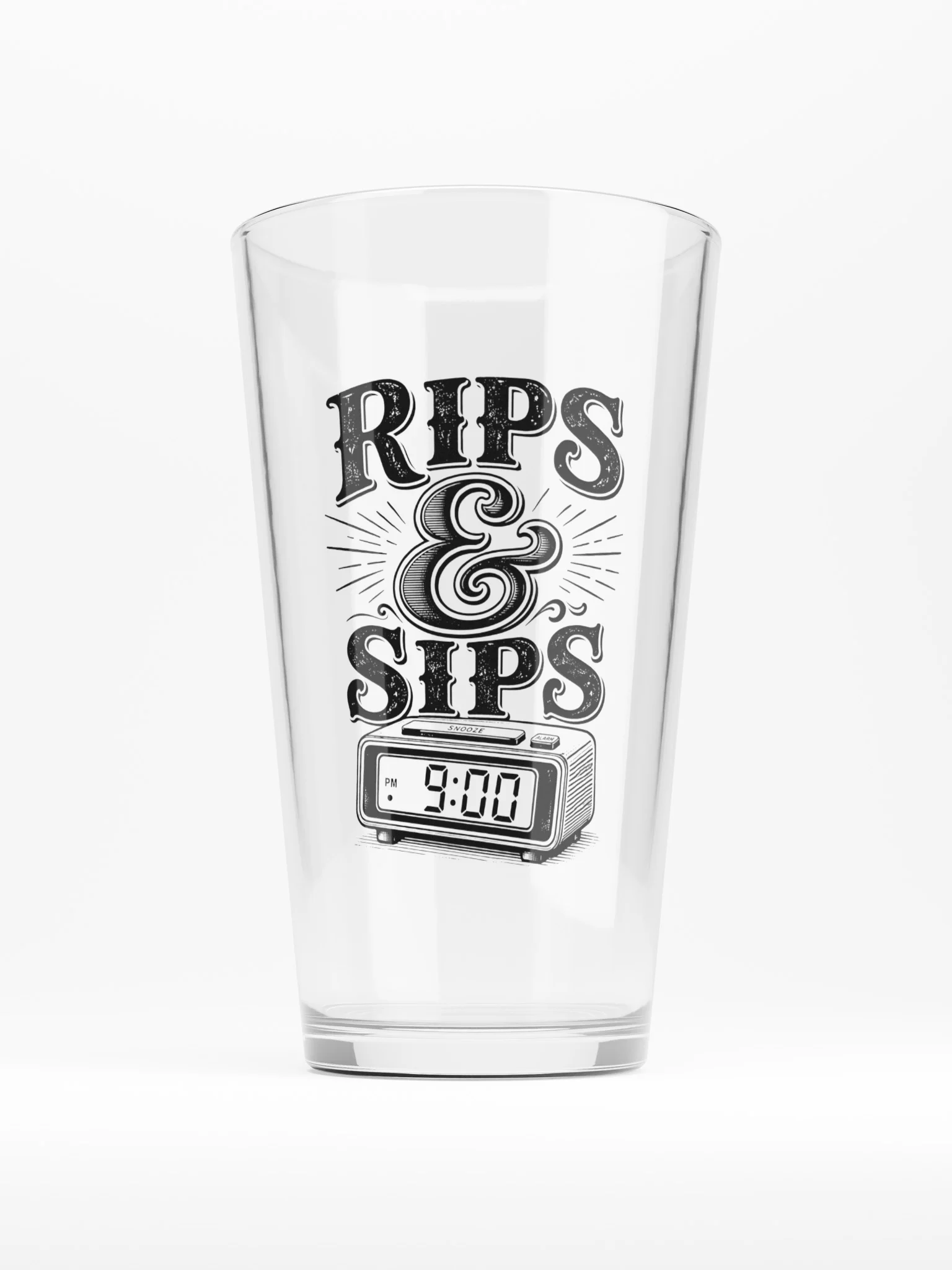 The Daily Pour Pint Glass product image (2)