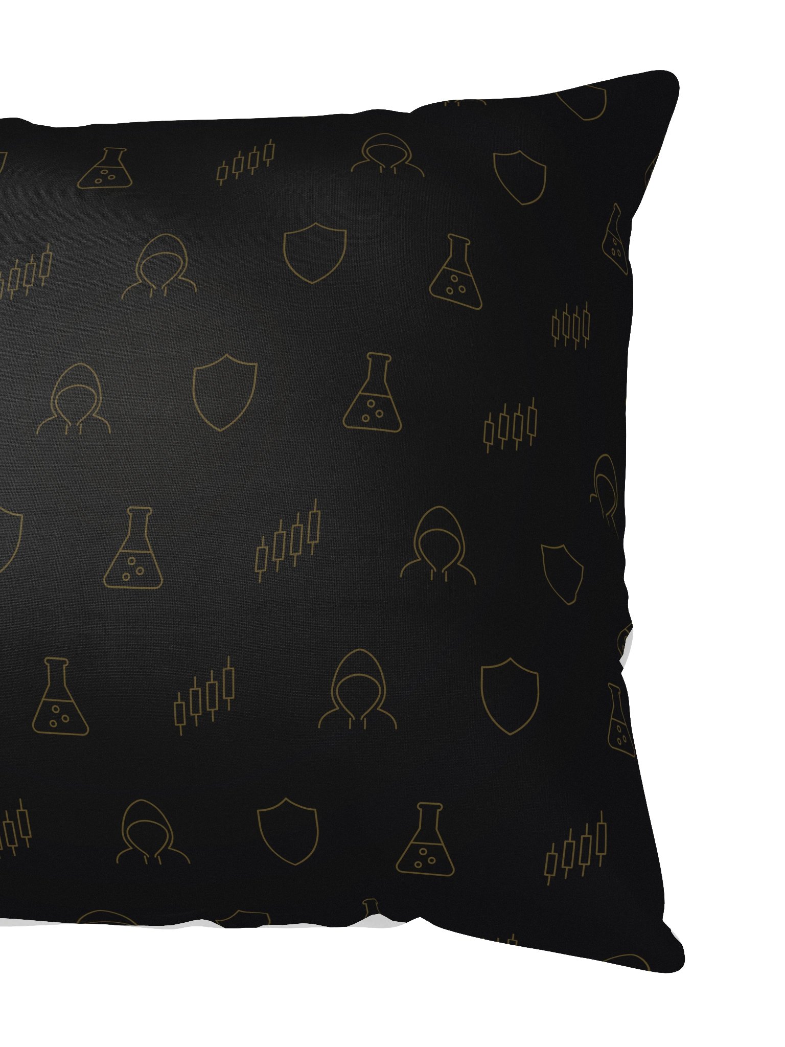 Paper Bulls. Paper Bears. — All-Over Print Pillow product image (2)