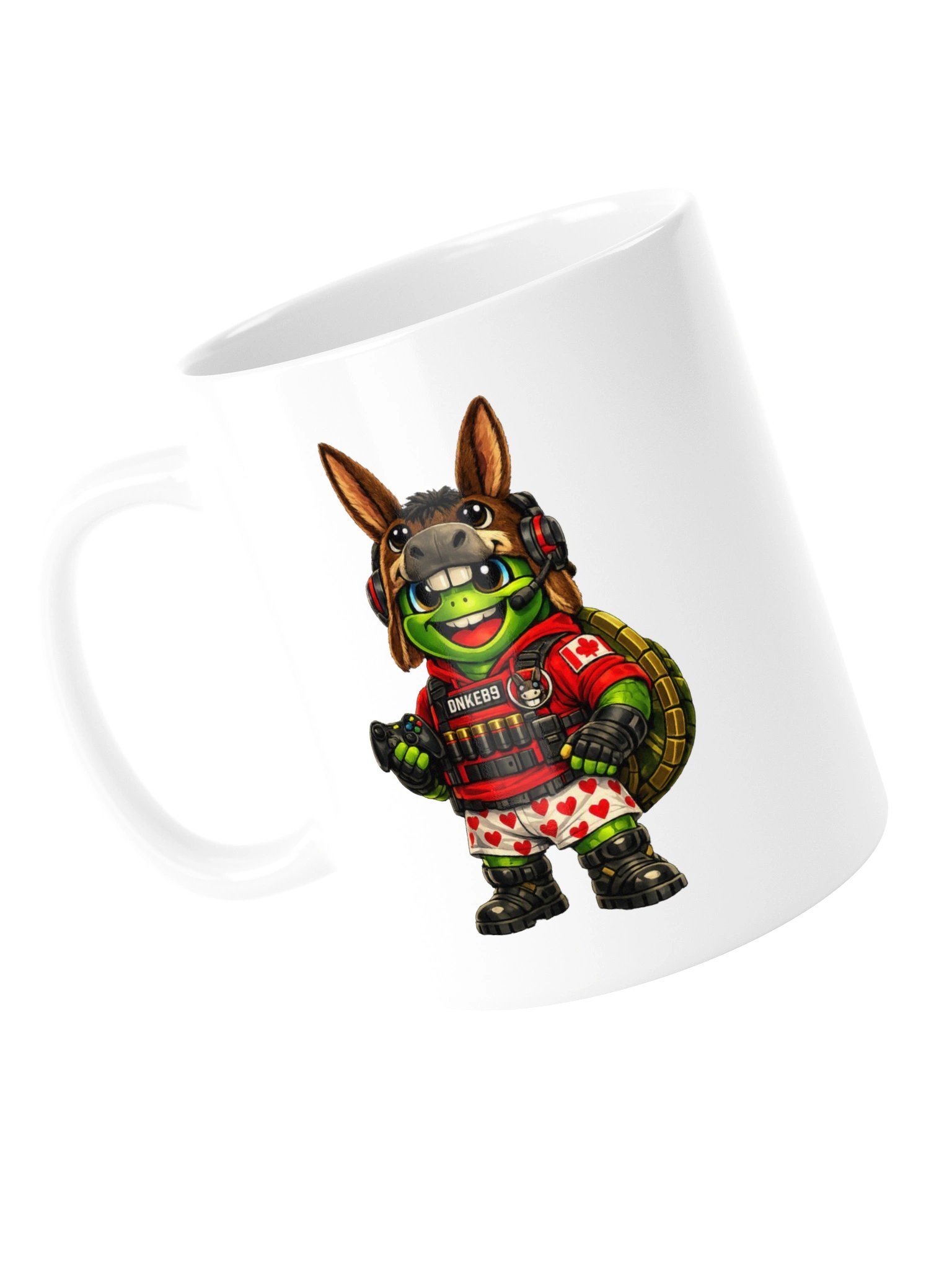 TT-069 Donkey Turtle Gamer Mug product image (14)