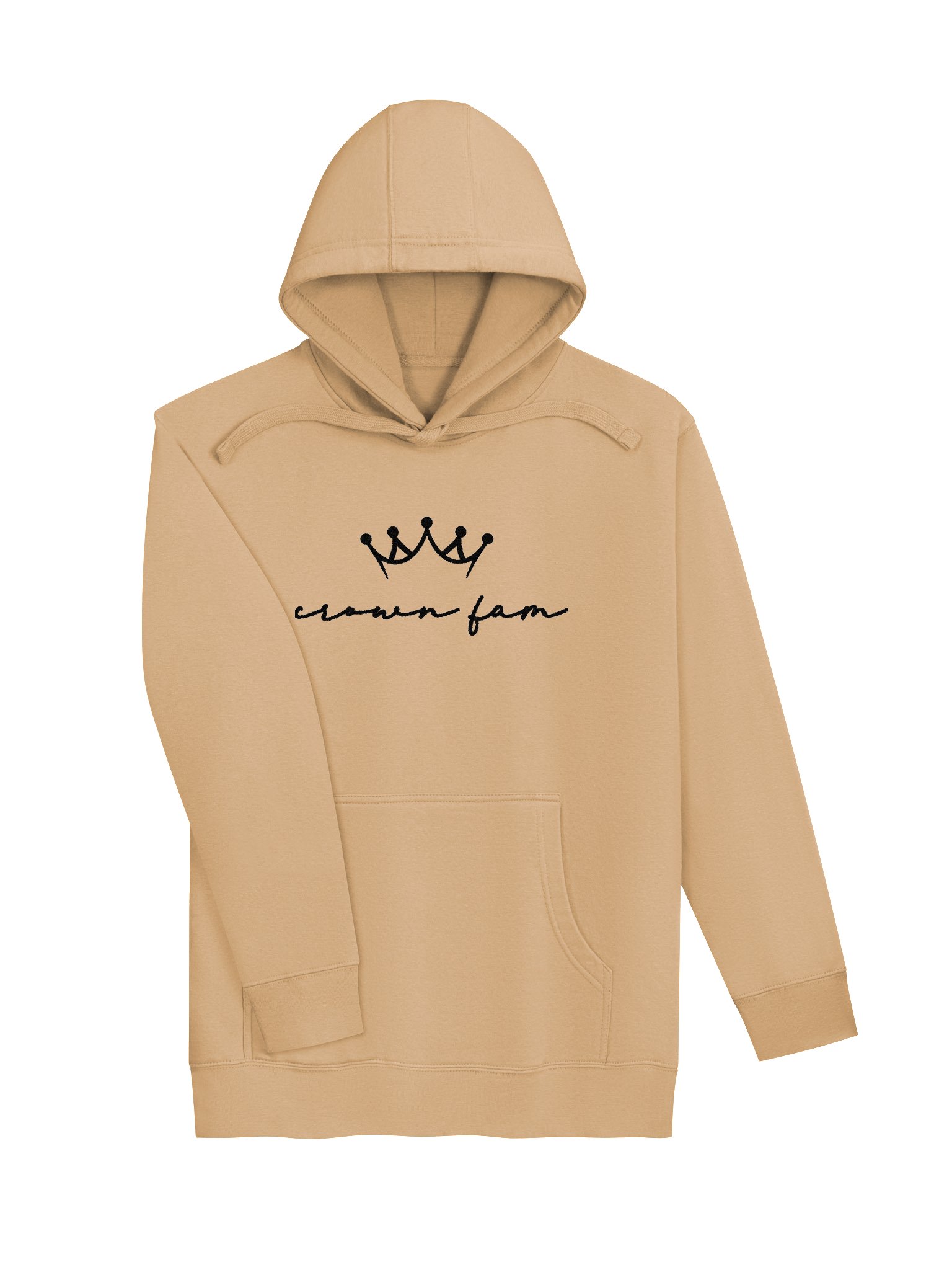 Original Crown Fam Unisex Hoodie (Black Logo) product image (15)