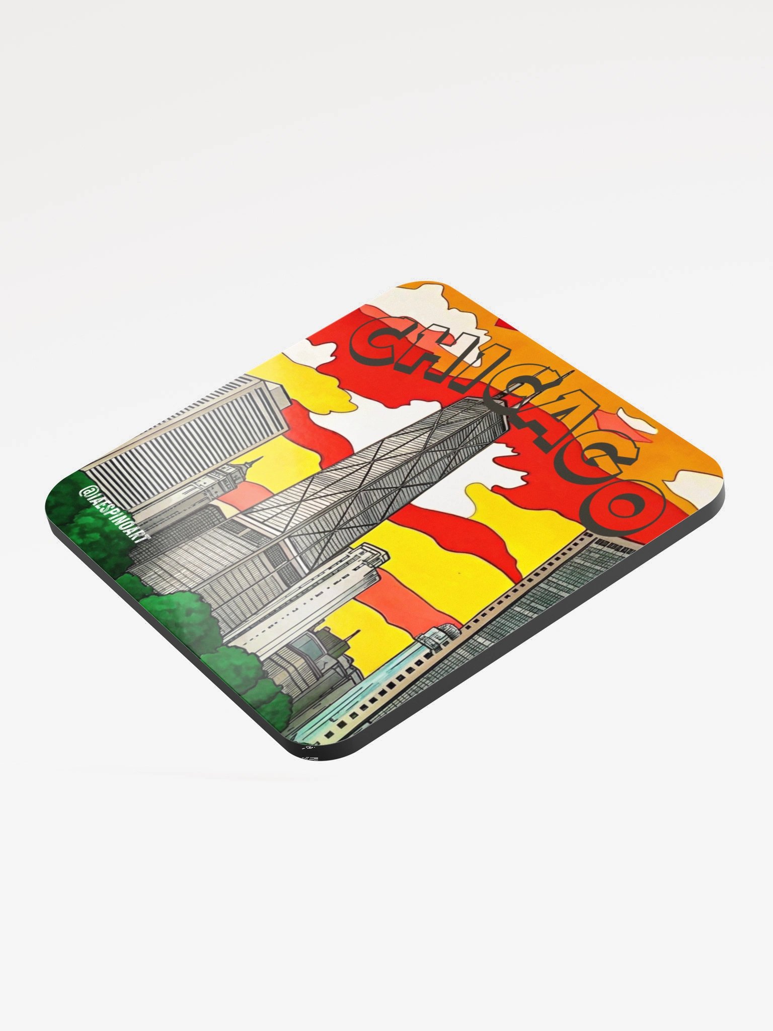 Chicago Gloss Coaster product image (3)