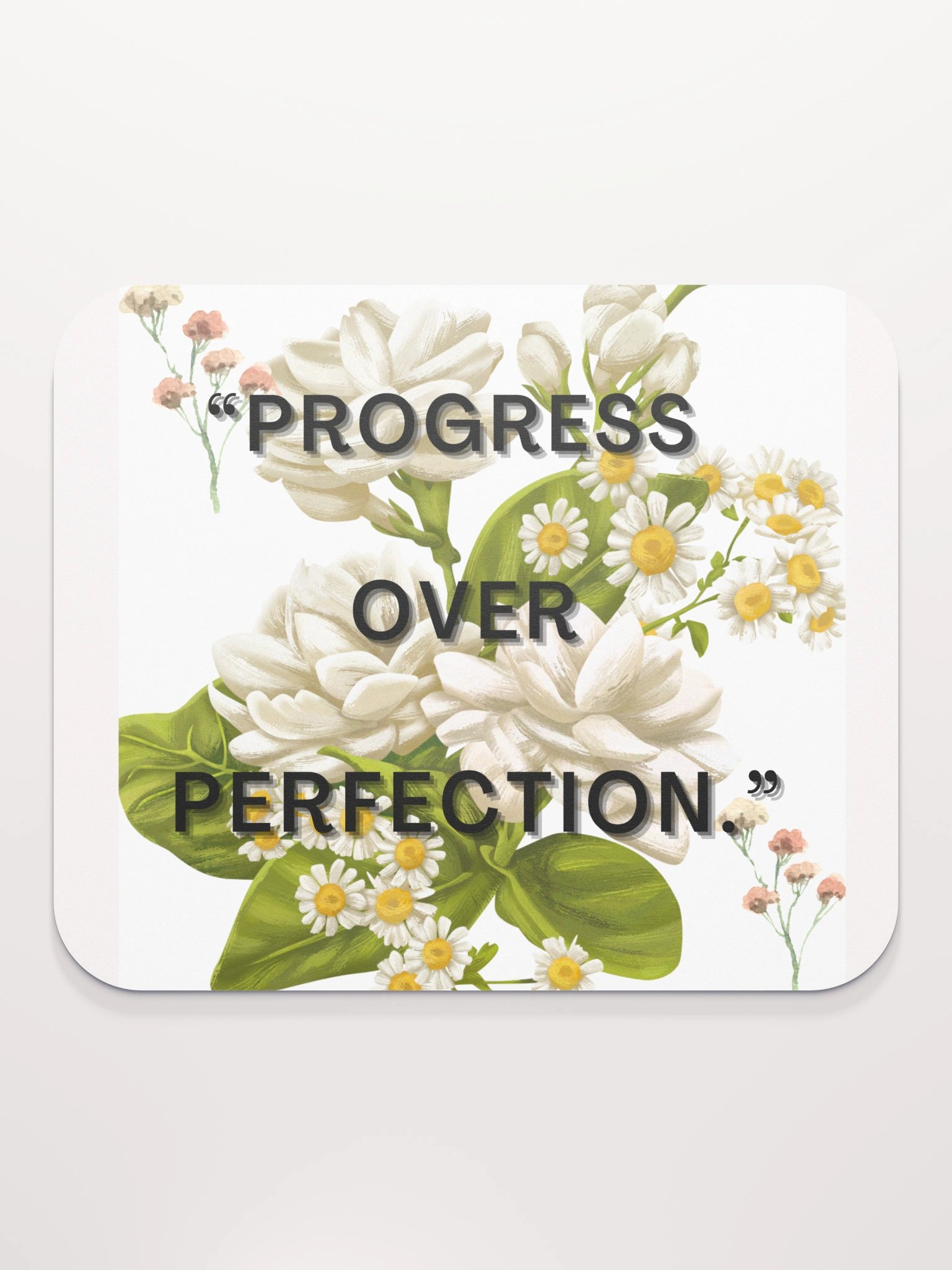 Floral Motivation Mouse Pad product image (2)