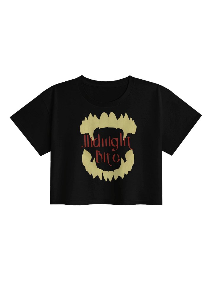 Midnight Bite || Subtle Logo Crop Top product image (8)