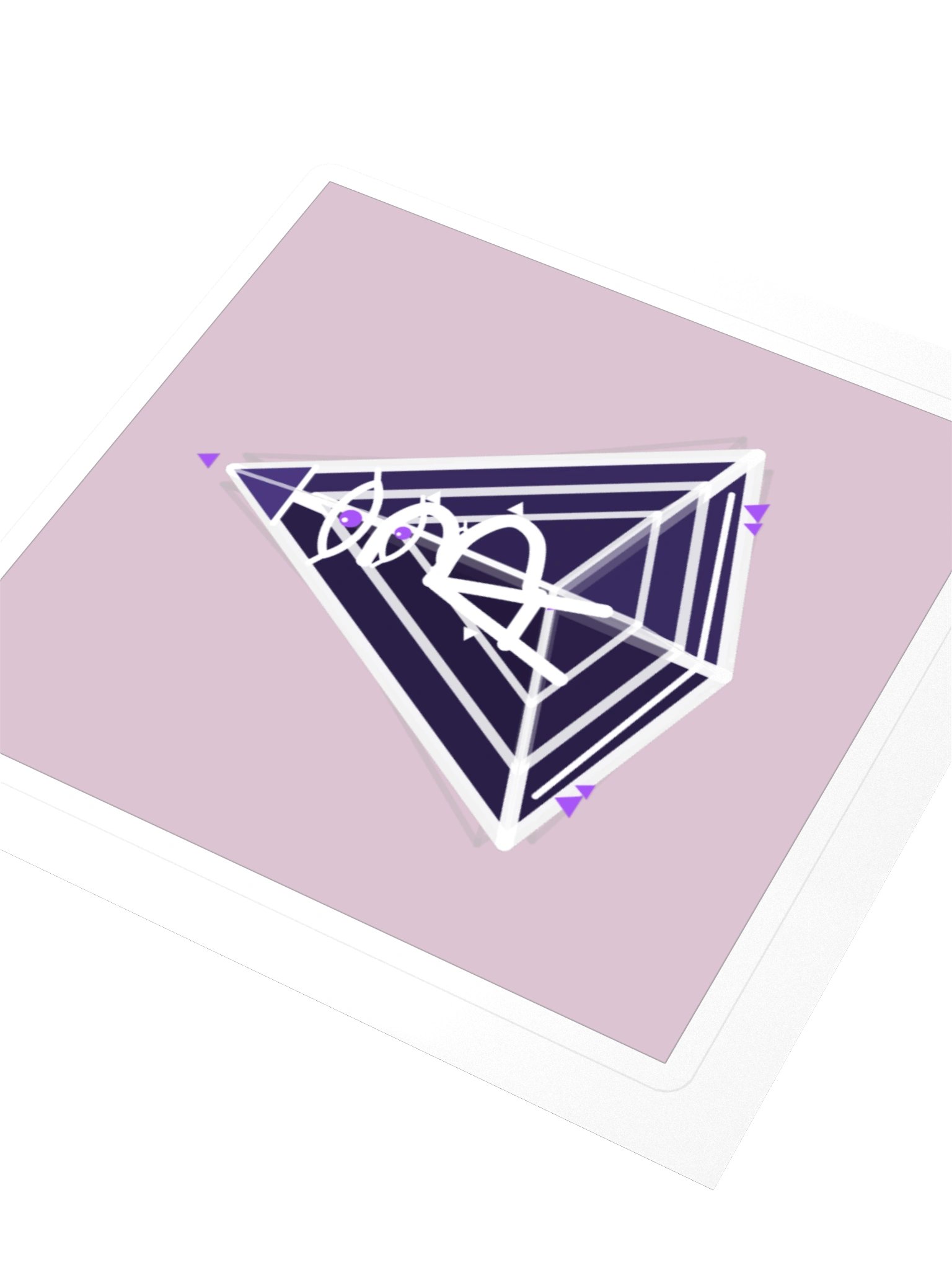 AP-3 6D Pyramid — Block Sticker product image (3)