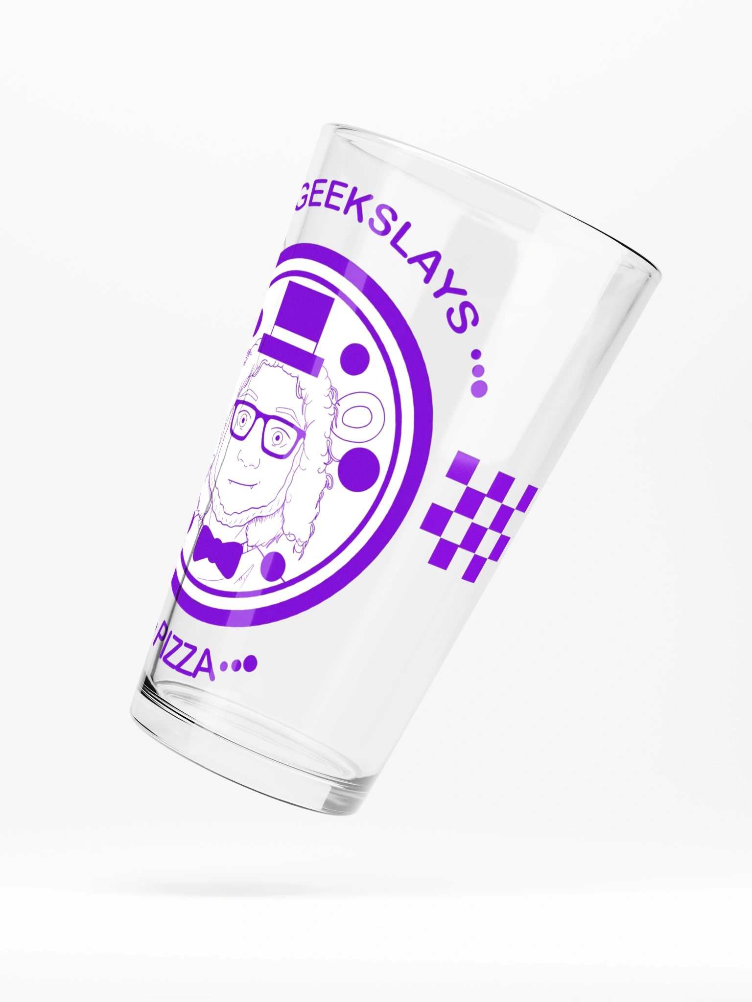 Geeks Pizza Glass product image (5)