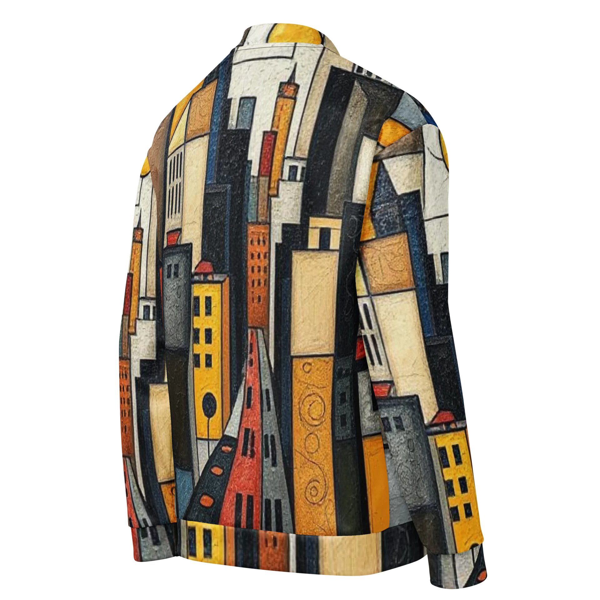 Abstract City Bomber Jacket product image (4)
