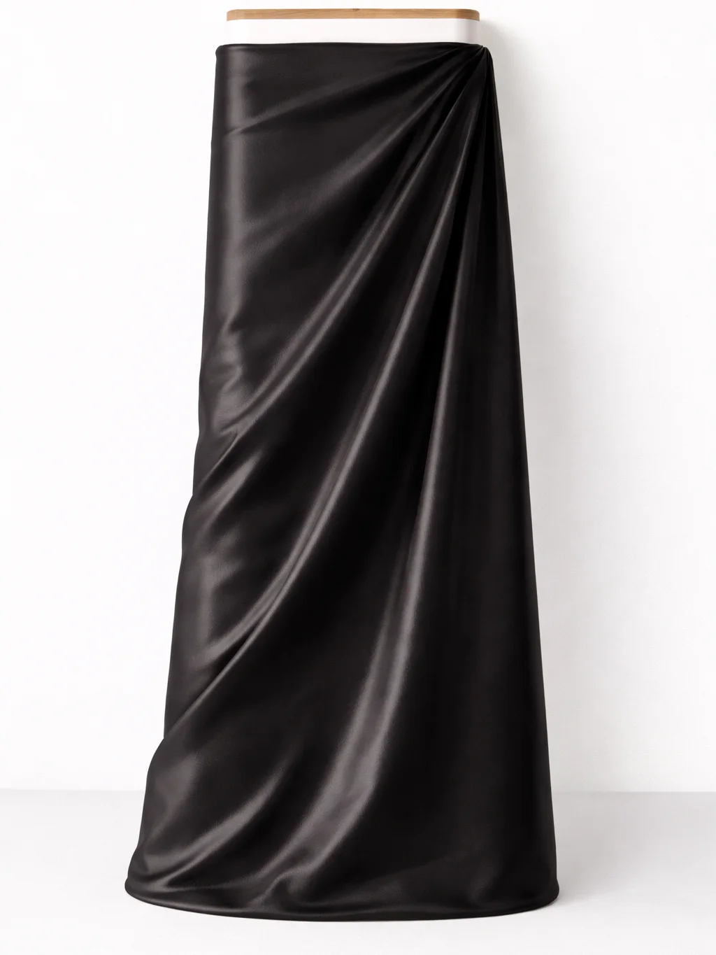 Black Faux Leather Fabric product image (2)