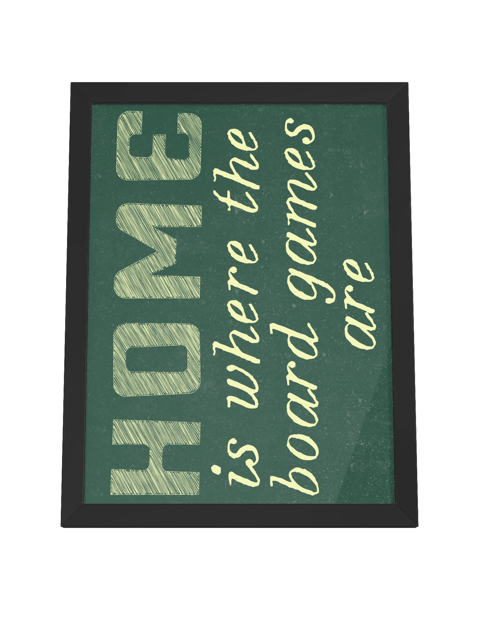 Home Sweet Home Board Game Room Poster - FRAMED product image (15)