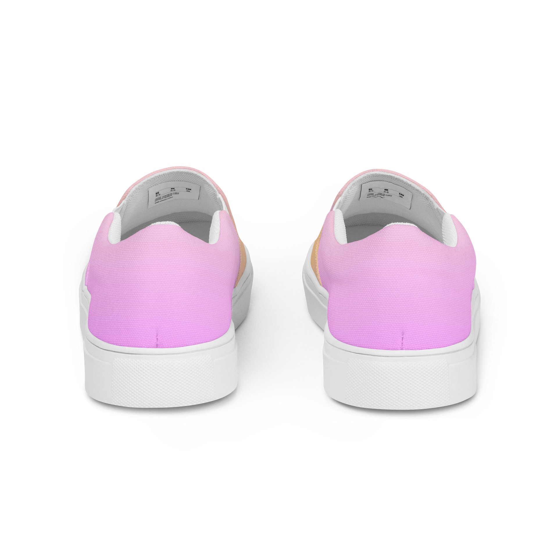 Soft Sunset Men’s Slip-On Canvas Shoes product image (4)