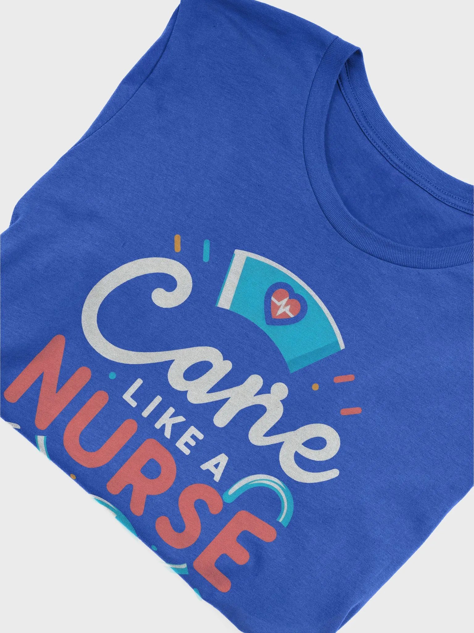 Nurses Cap, Nurse's Heartbeat T-Shirt product image (5)