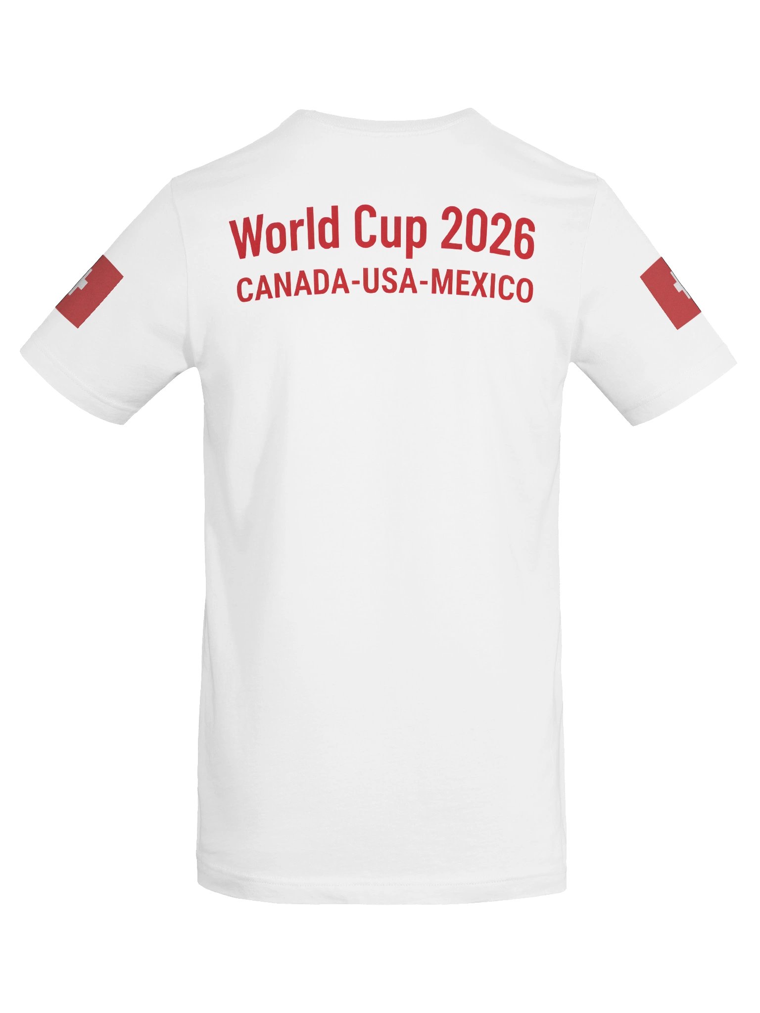 Switzerland 2026 World Cup Flag Tee - World Cup 2026 Map Edition - Premium Unisex T-Shirt product image (64)