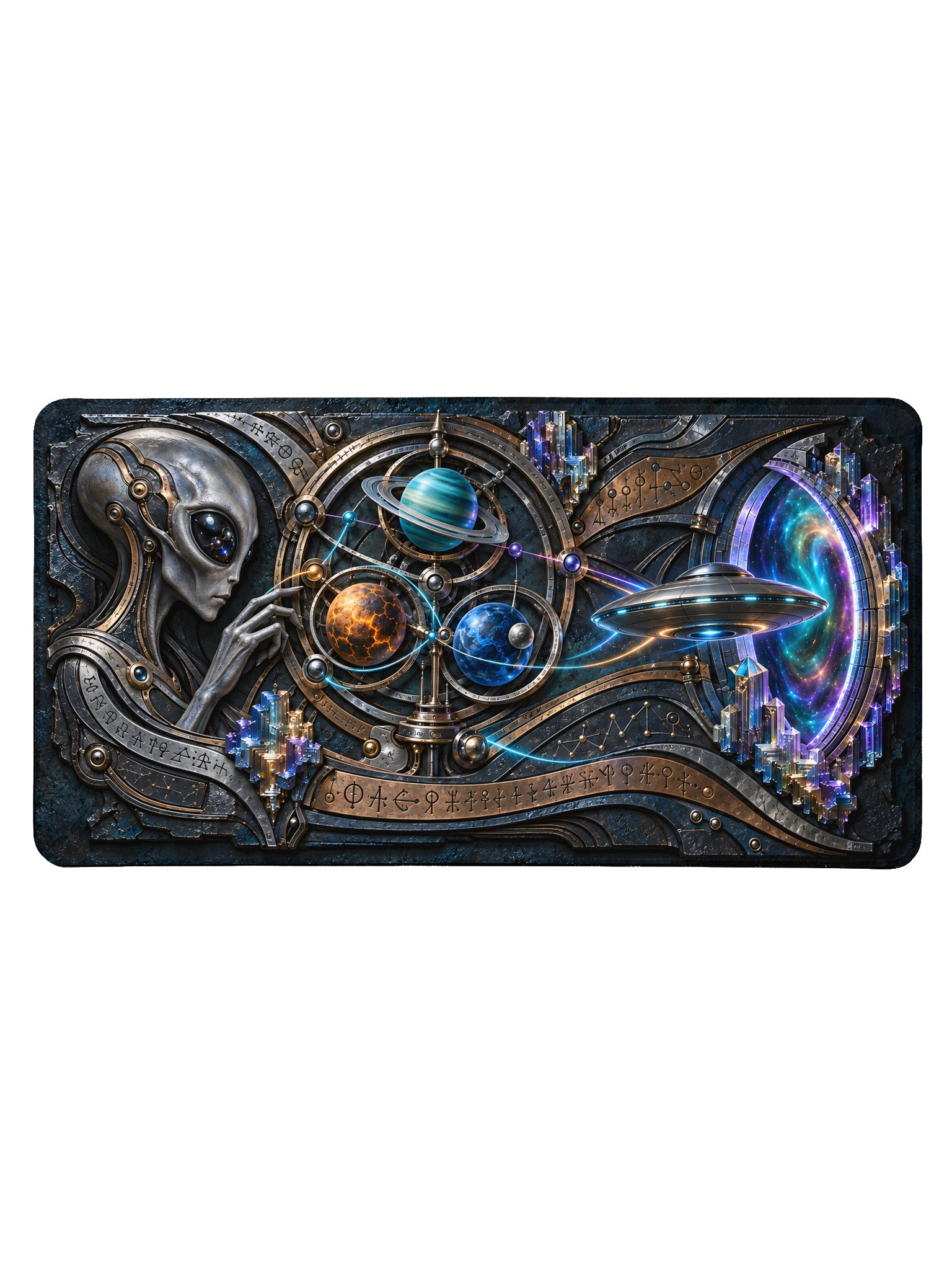 Alien Portal Desk Mat product image (1)