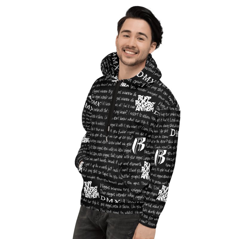 Ruff Ryders' Anthem - DMX - BLACK - Unisex Hoodie product image (6)