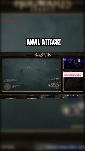 Did I just throw an anvil? 

#hogwartslegacy #funnygaming #magic #gamingclips