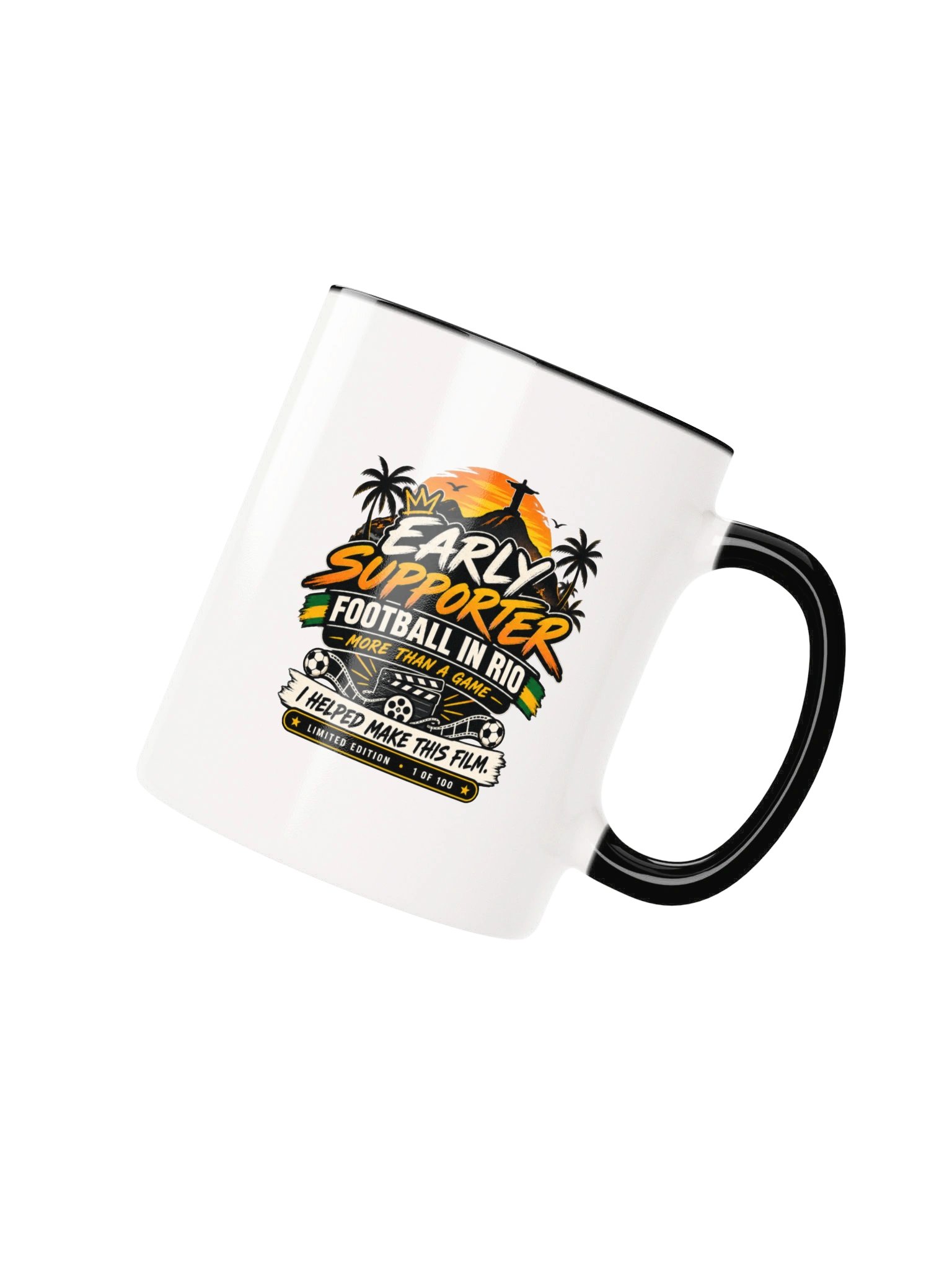 Official Football in Rio Logo Mug - White product image (2)