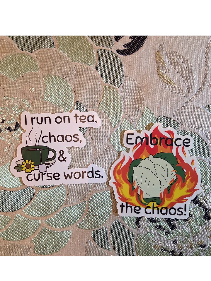 Tea Chaos Sticker Bundle product image (1)