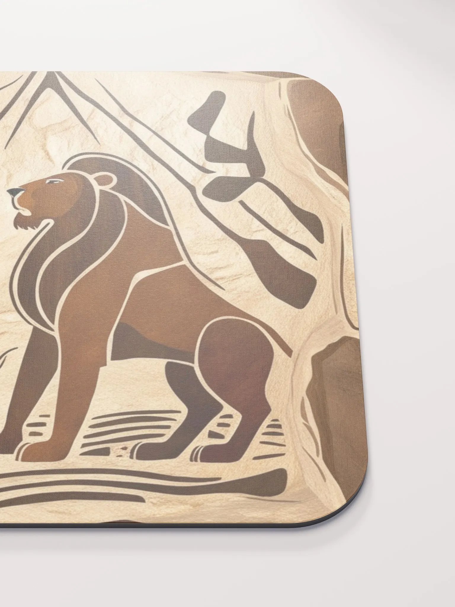 Ancient Cave Battle Mouse Pad product image (5)