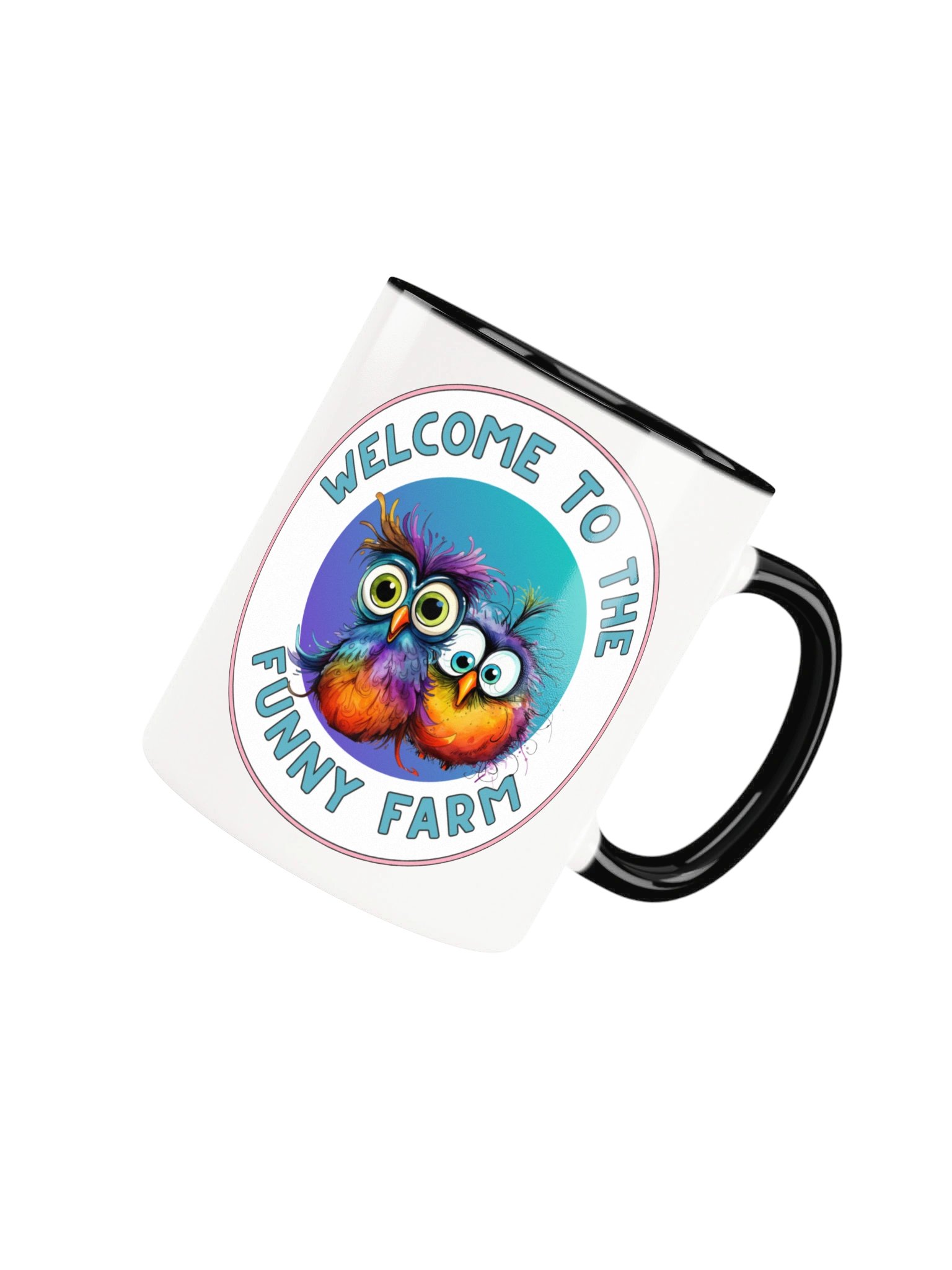Welcome to the Funny Farm Owl Mug product image (32)