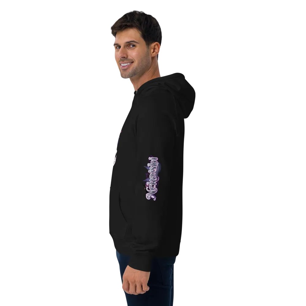 Unisex Eco Raglan Hoodie - Standard | Dark Mode product image (4)