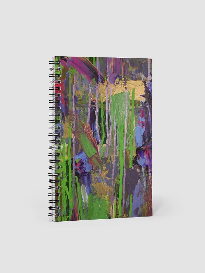 Brat Green Spiral Notebook product image (2)