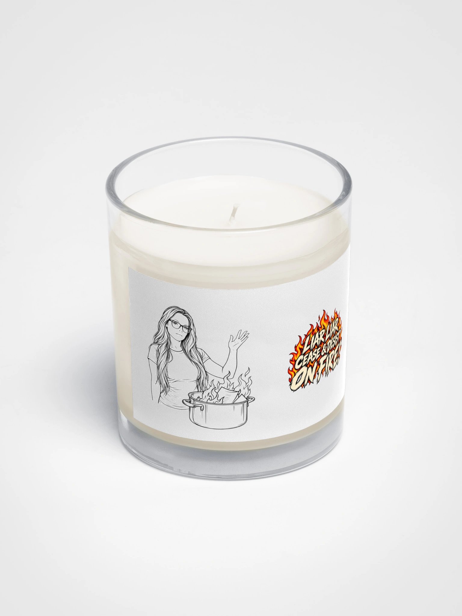 Liar Liar Cease & Desist on Fire product image (2)