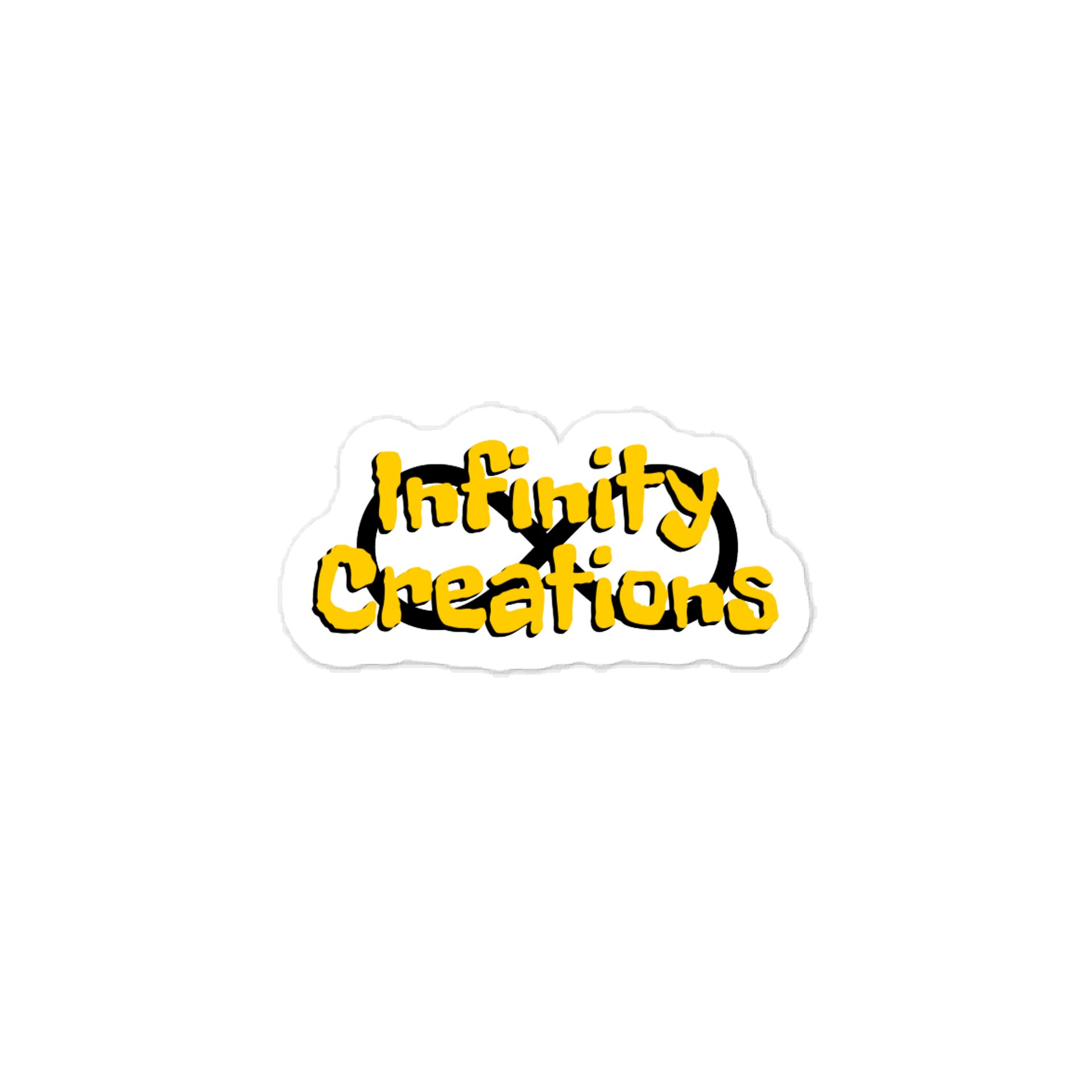 Infinity Creations Logo Sticker product image (1)