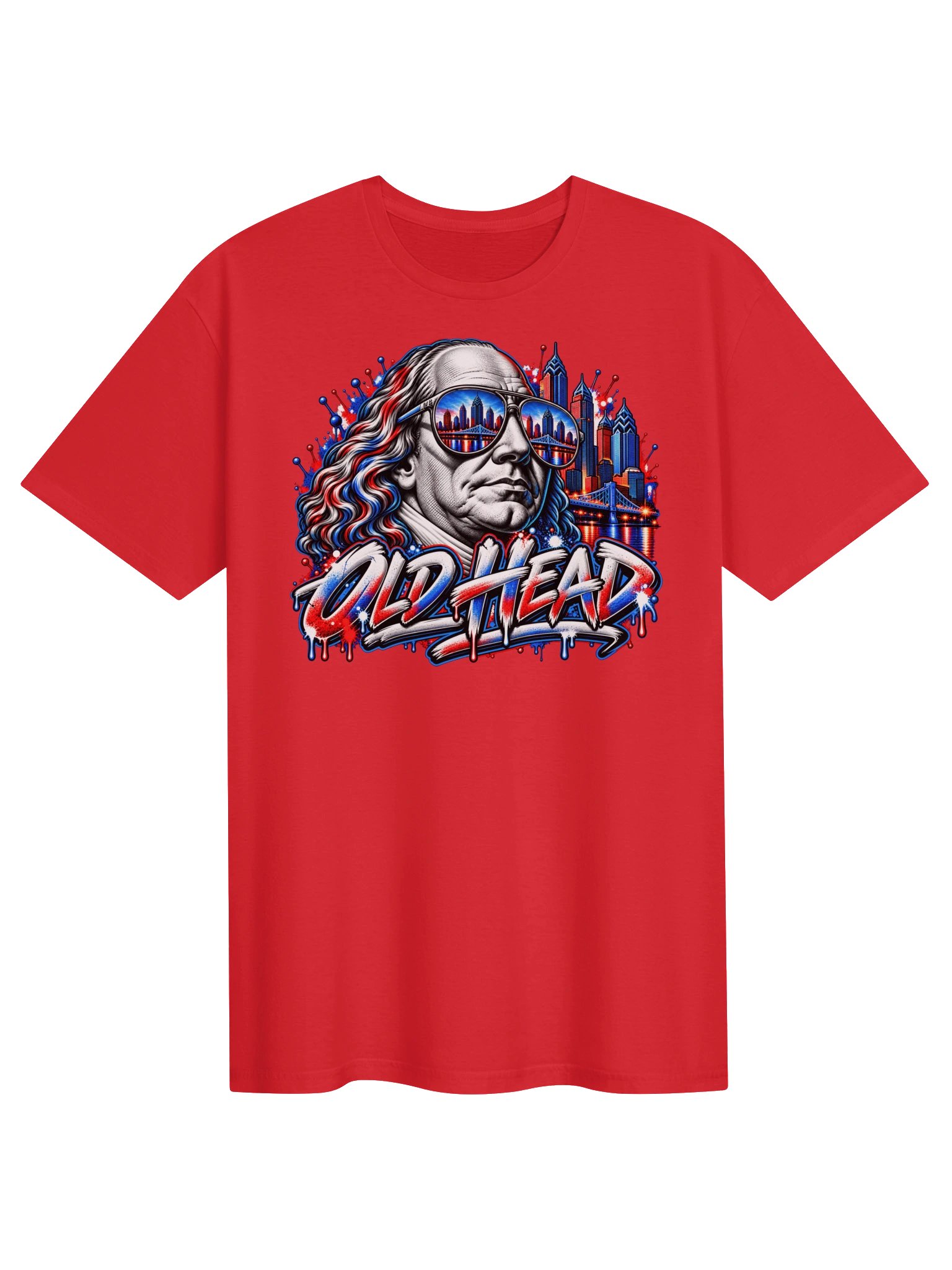 Philadelphia City Edition "Ben Franklin" Classic T-Shirt By Blacktop Brand product image (91)