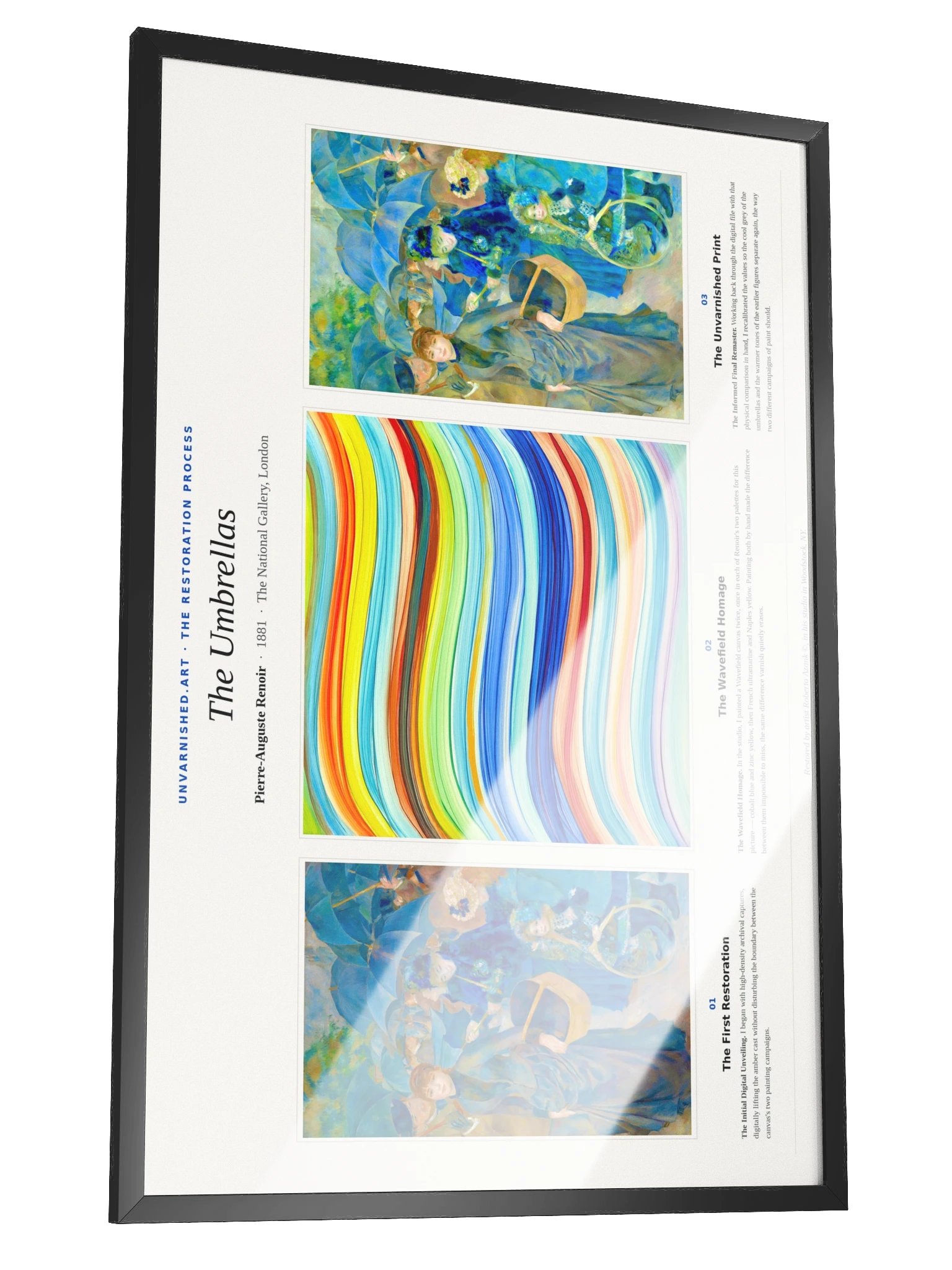 The Umbrellas — Framed Process Poster product image (2)