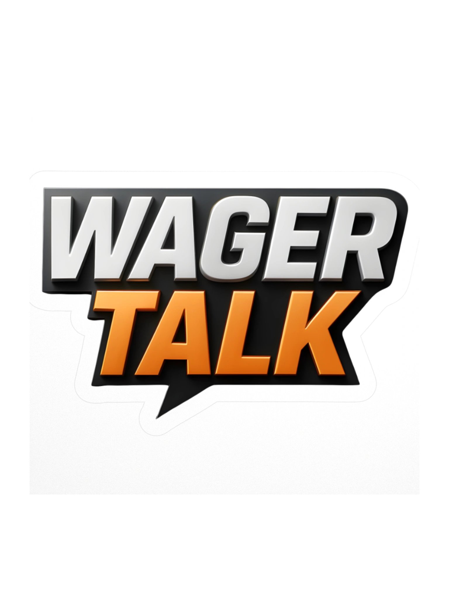 WagerTalk Logo Sticker product image (1)