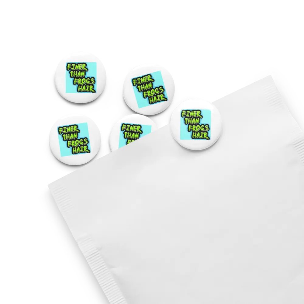 Finer Than Frogs Hair Pin Button Set product image (13)