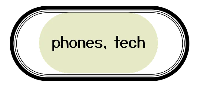phones, tech, wrapping paper etc